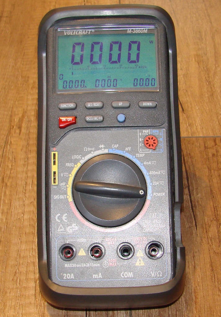 VOLTCRAFT M-3860M - MULTIMETR - MIERNIK CYFROWY