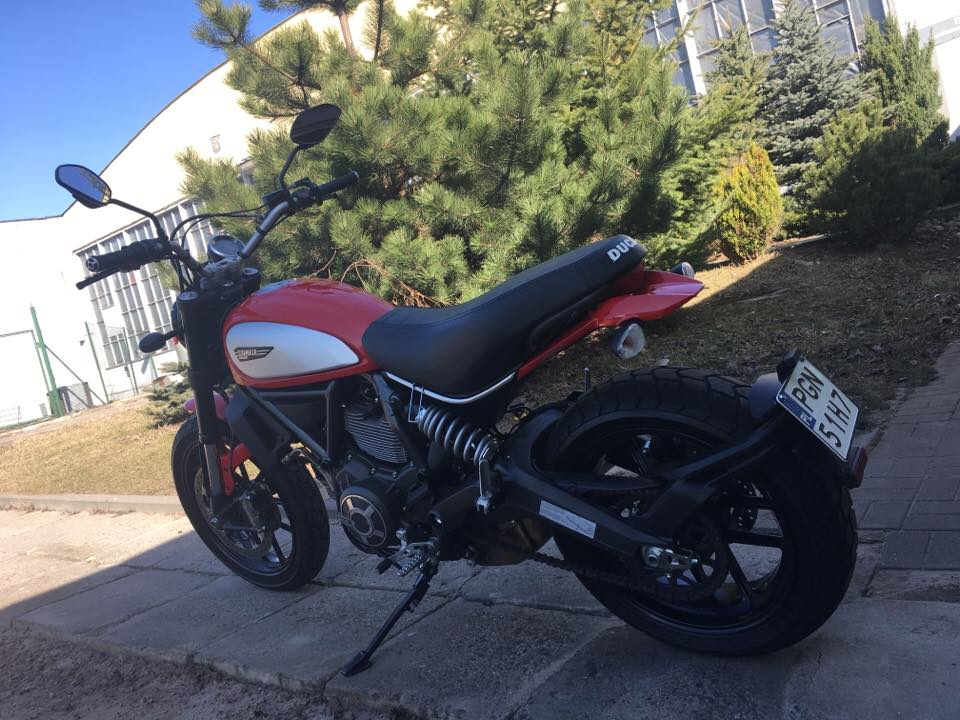 Ducati Scrambler 800 Icon Red PIĘKNY !!!