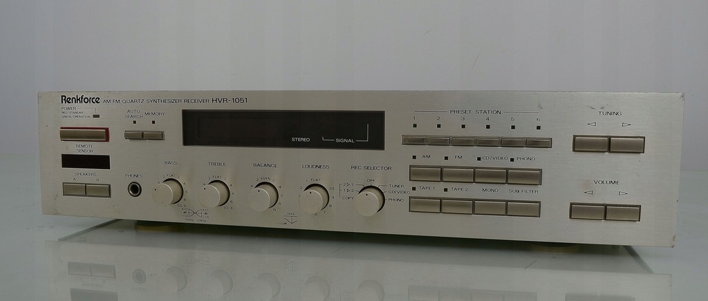 Renkforce HVR-1051 uszkodzony Amplituner Stereo