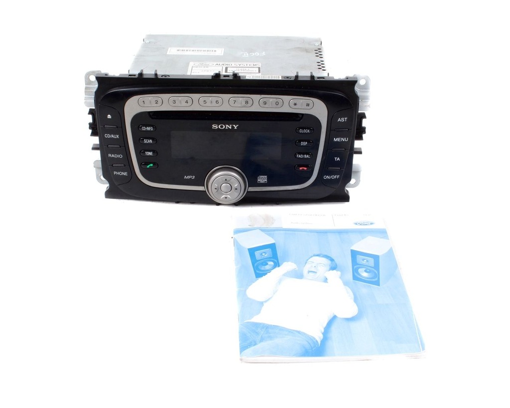 RADIO RADIOODTWARZACZ CD SONY FORD C-MAX 07-10