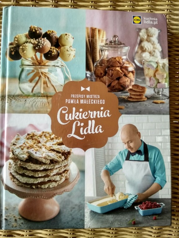 cukiernia lidla małecki ksiazka kucharska LIDL