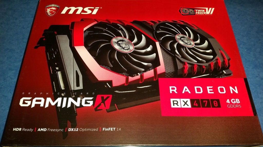 Msi radeon rx 470 gaming x 4gb обзор