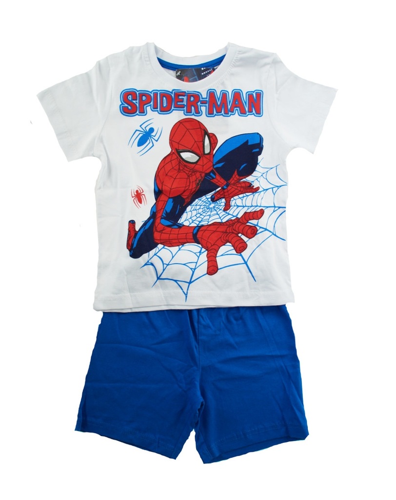 Piżama Spiderman niebieska Rozmiar 128