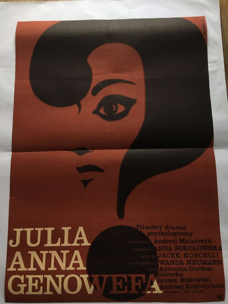 JULIA ANNA GENOWEFA SOKOŁOWSKA GÓRKA 1968 FILM