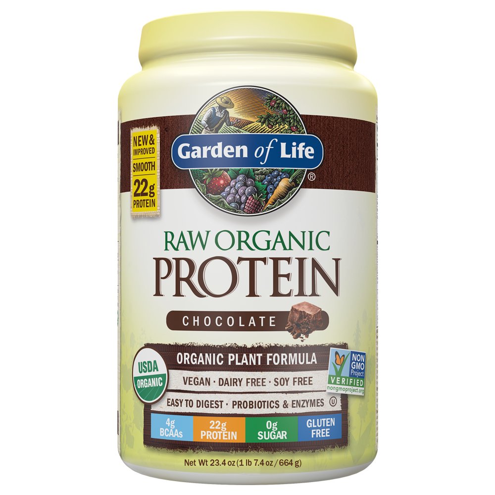 Pproteiny-smak-czekoladowy 624g -Garden of Life