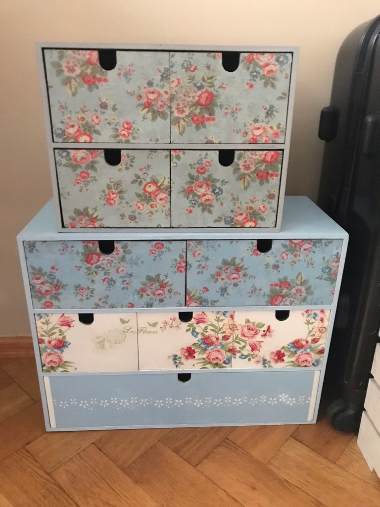 Dwie komody ikea moppe używane