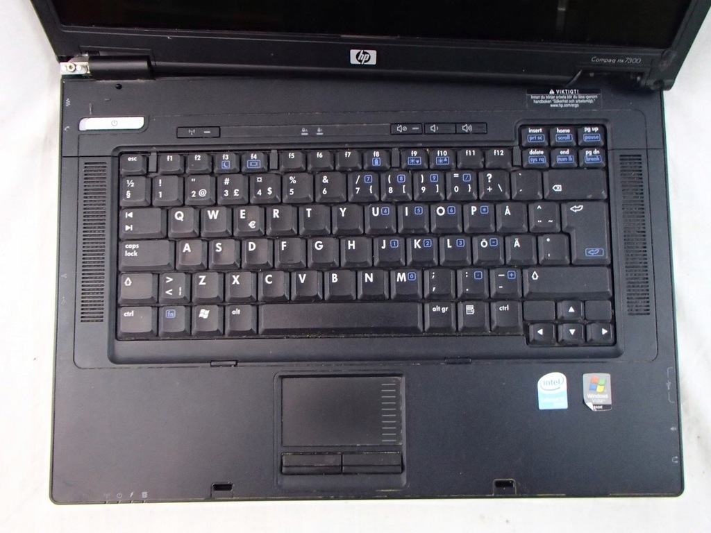 Laptop Hp Compaq Nx7300 Uszkodzony Na Czesci 7513245901 Oficjalne Archiwum Allegro