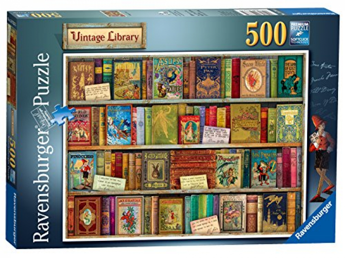 Ravensburger Vintage Library 500pc Jigsaw Puzzle