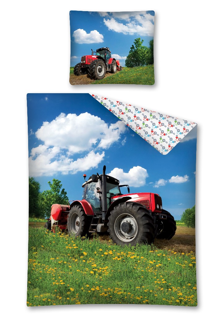 Pościel 160x200 traktor ursus zetor maszyna