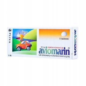 AVIOMARIN 50 mg 5 tabletek