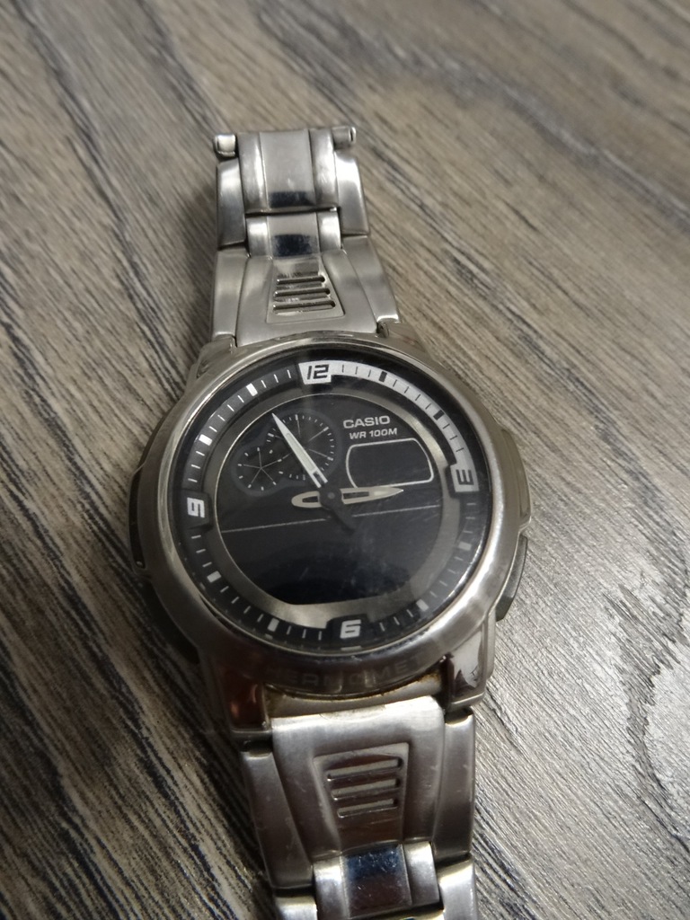 Zegarek CASIO AQF-102W, bransoleta, termometr