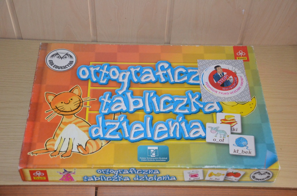 ORTOGRAFICZNA TABLICZKA DZIELENIA GRA i NAUKA