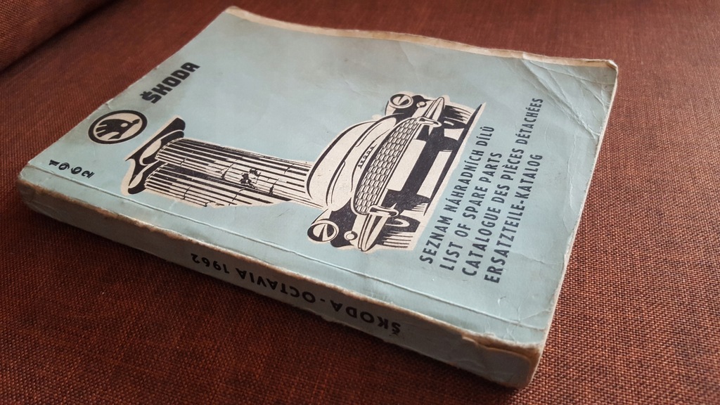 KATALOG CZĘŚCI SKODA OCTAVIA 1962 SPARTAK 440
