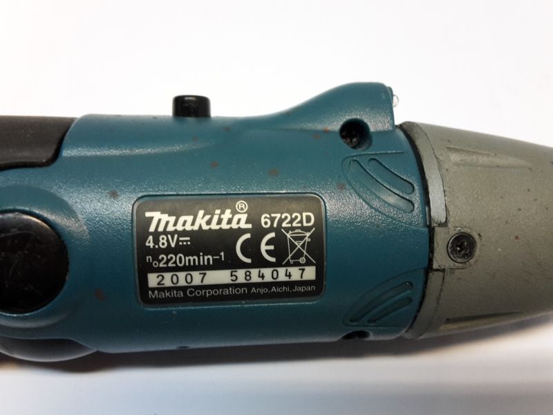 Makita 6722d замена аккумулятора