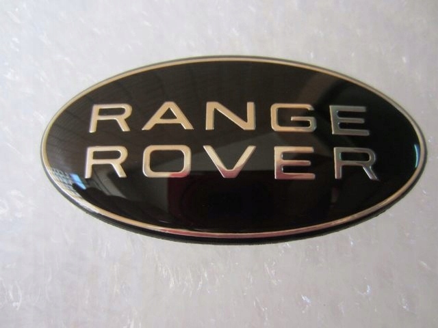 EMBLEMAT ZNACZEK ALUMINIUM ABS RANGE ROVER 86x44mm