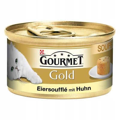 Gourmet Gold suflet jajeczny z kurczakiem 85g