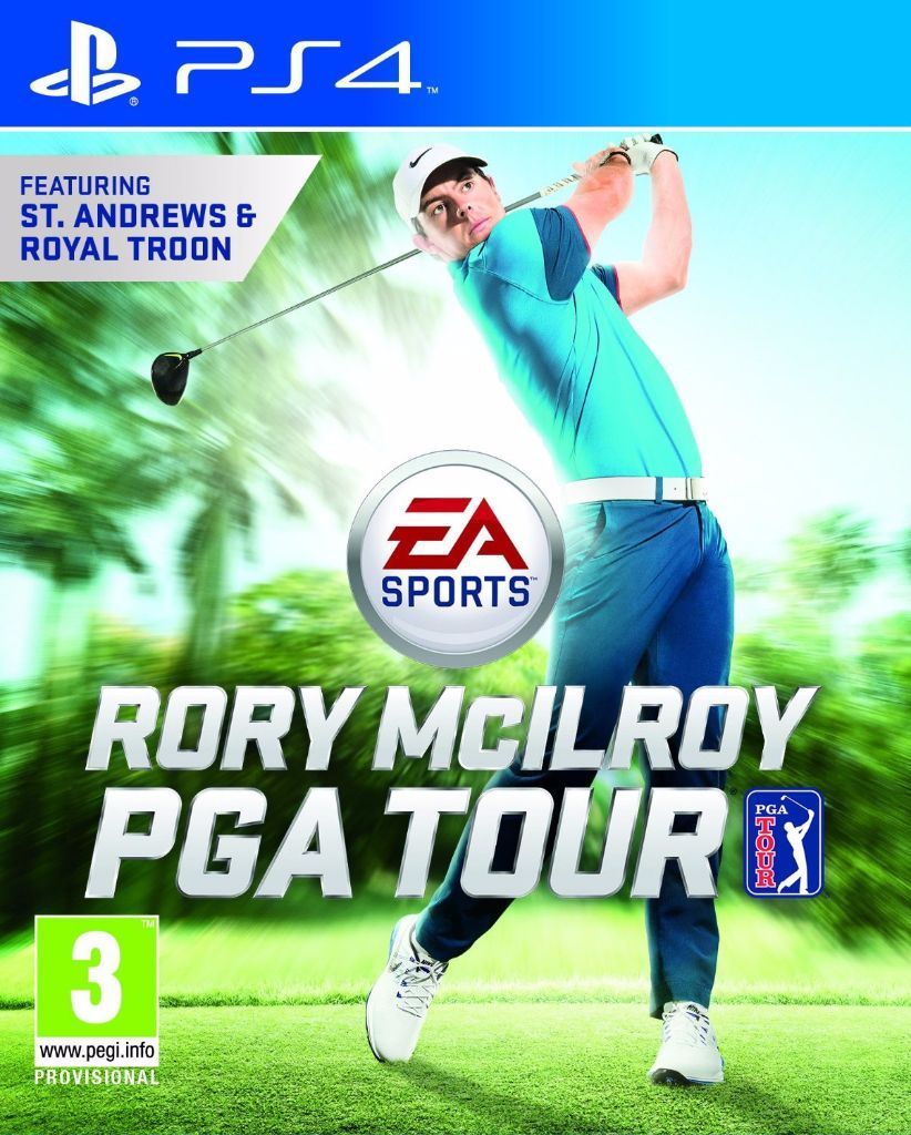 RORY MCILROY PGA TOUR 2015 __ PS4 TIGER WOODS GOLF