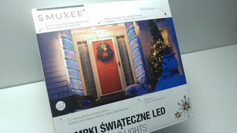 LAMPKI SWIATECZNE LED SMUKEE 400 LAMPEK