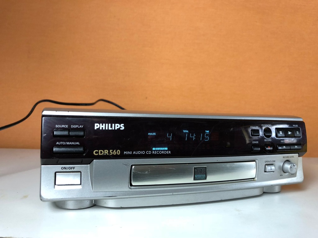 philips cdr 560 CD player - 7222300953 - oficjalne archiwum