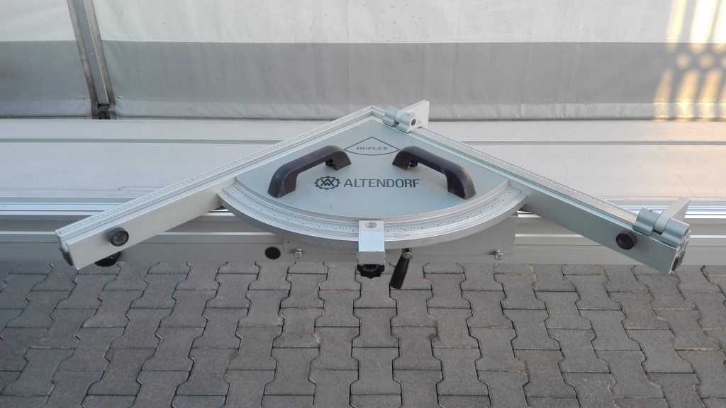 ALTENDORF  DUPLEX  PRZYKŁADNICA PRZYMIAR DO KĄTÓW