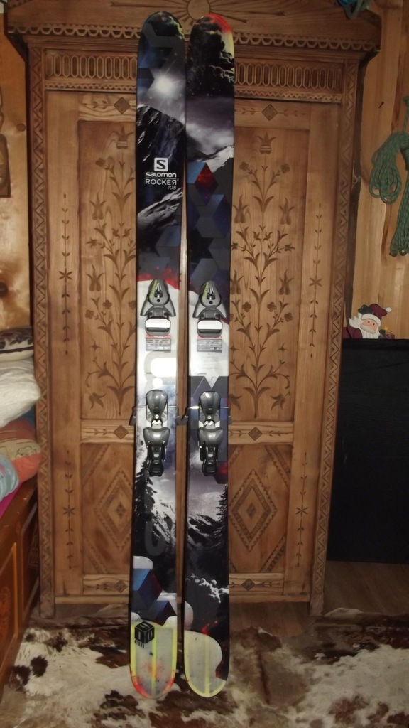 SALOMON ROCKER 2 FREERIDE-108 DŁ190 cm +SALOMON 12