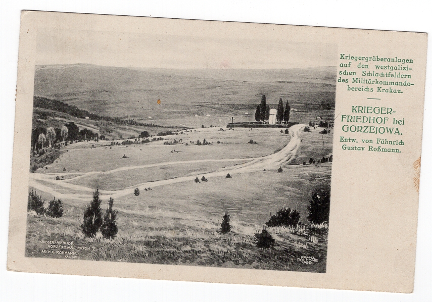 Gorzejowa k Pilzno Brzostek Dębica Cmentarz ok1915