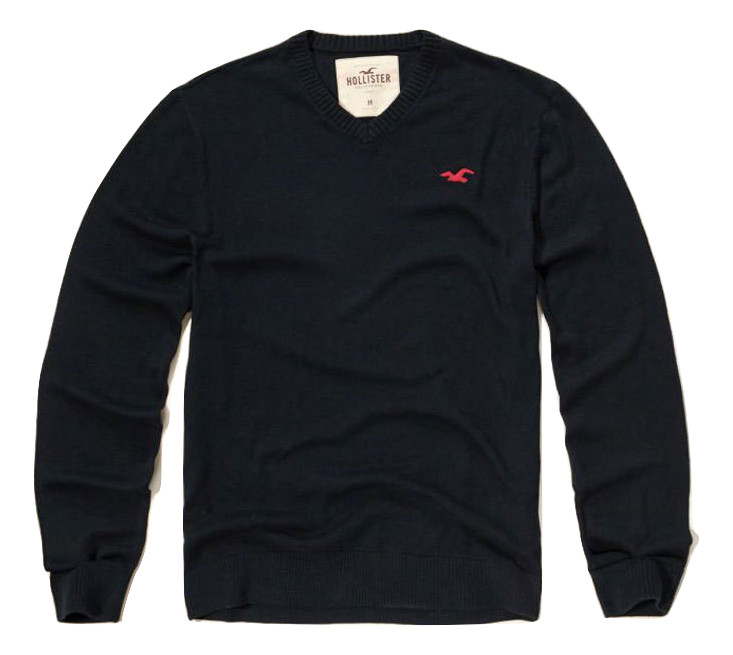Sweter bluza Abercrombie Hollister S SALE czarny