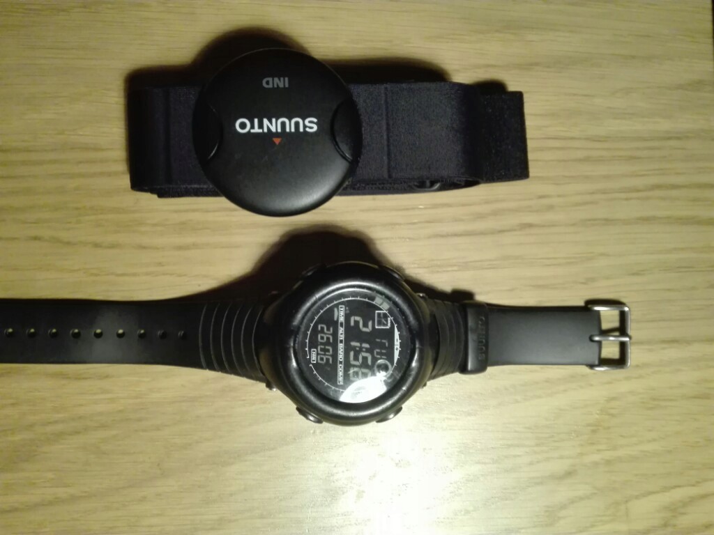 zegarek suunto vector black pulsometr czujnik