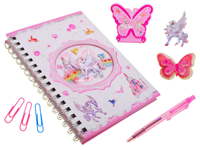 PAMIĘTNIK SEKRETNIK NOTES dla dziewczynki