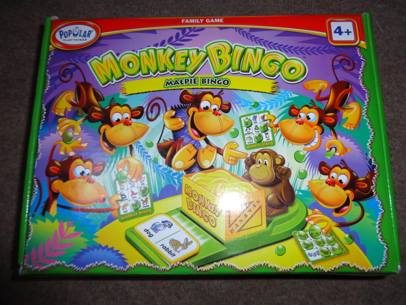 MAŁPIE BINGO  - 4+fajna gra dla dzieci