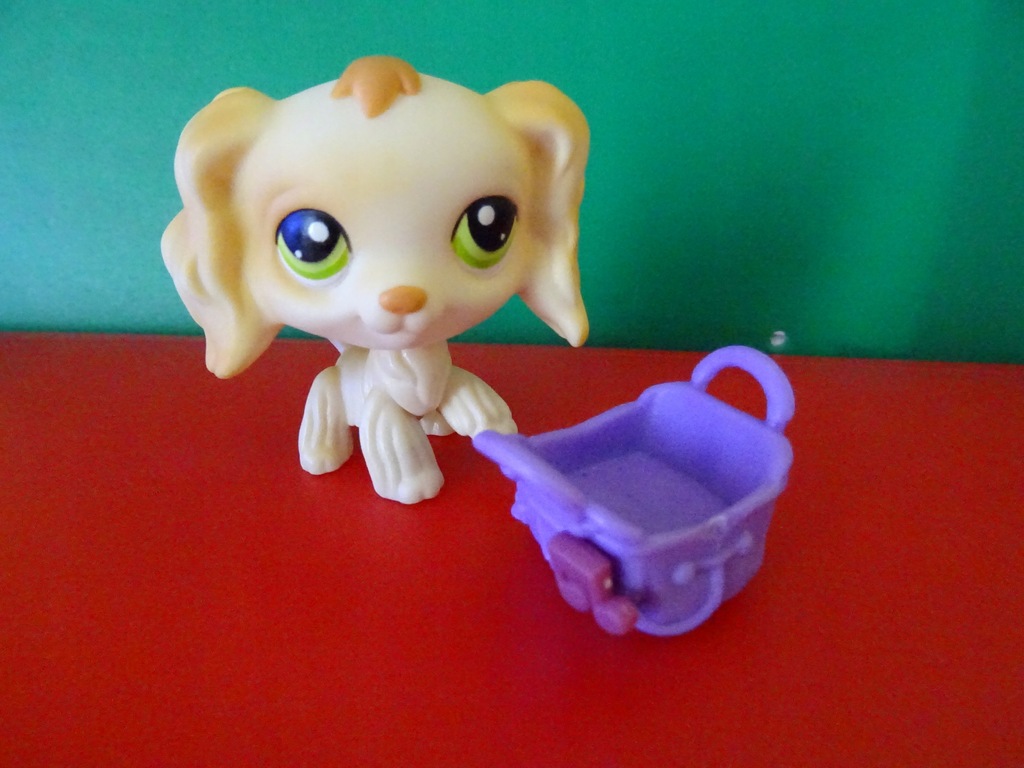 Littlest Pet Shop LPS Cocker SpanieL #91+GRATIS