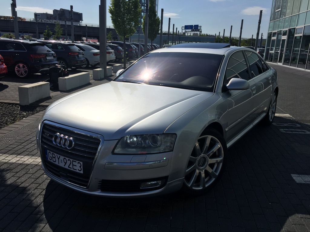 Audi a8 d3 4.0 TDI V8 webasto, radar, 20 cali!!!!