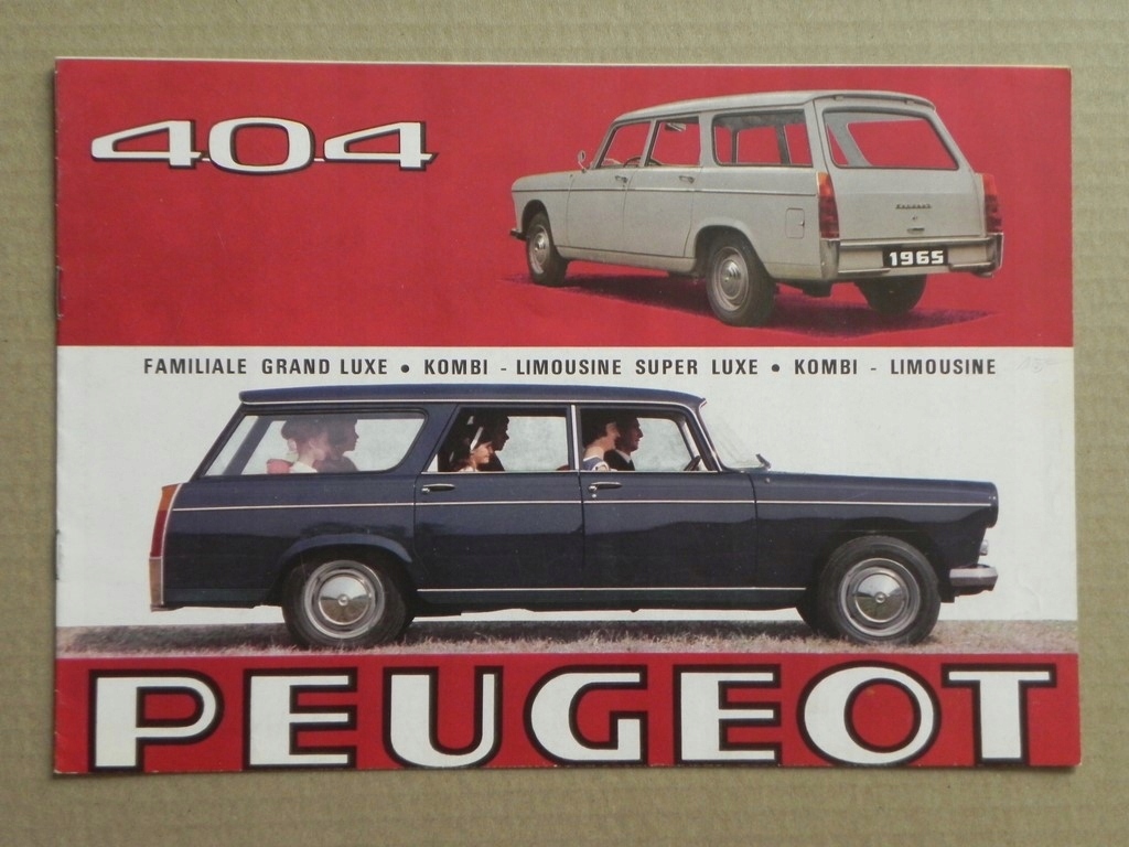 PEUGEOT 404 KOMBI - lata 60.