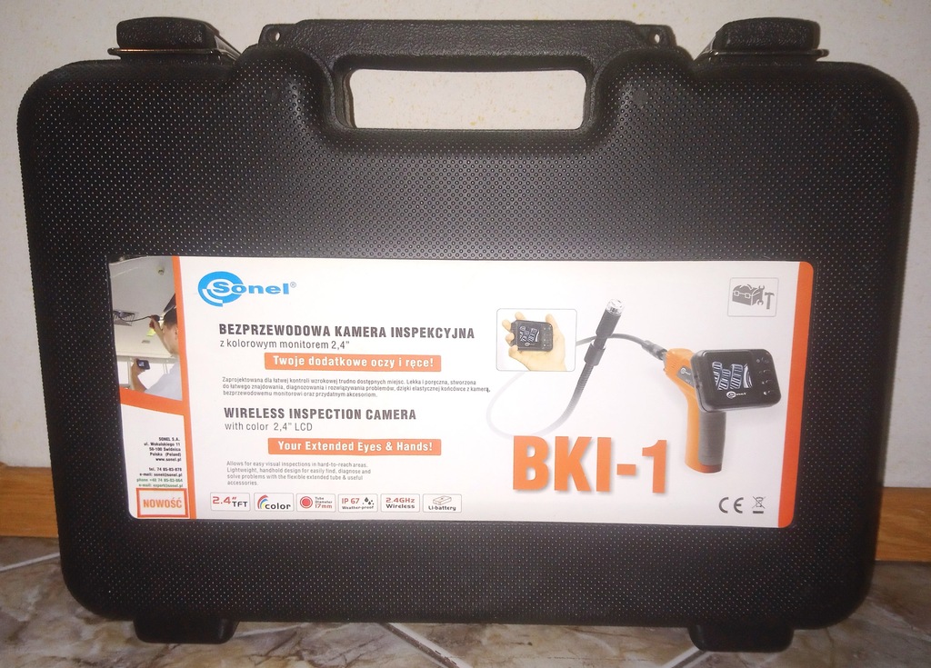 Kamera inspekcyjna Sonel BKI-1