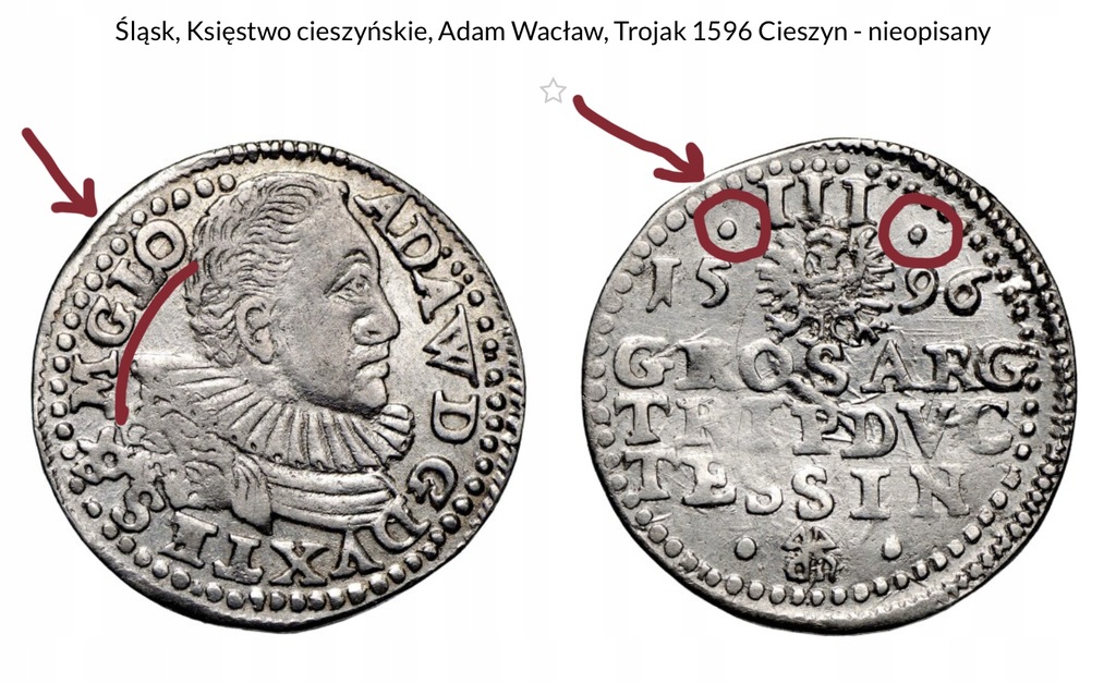 trojak 1596, Cieszyn legendą M*GLO -Nieopisany-