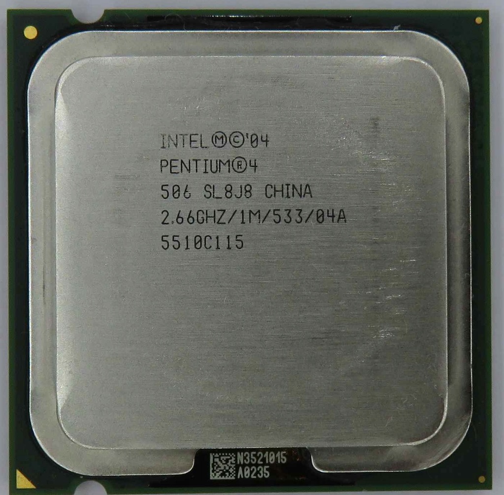 1 6 ггц память. Процессор Intel Pentium 4. Intel Pentium 4 2 ГГЦ. Intel Pentium 4 506. Intel Pentium 2,66 GHZ 2м 533.