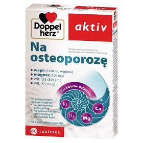 Doppelherz Aktiv Na osteoporozę, 60 tabletek