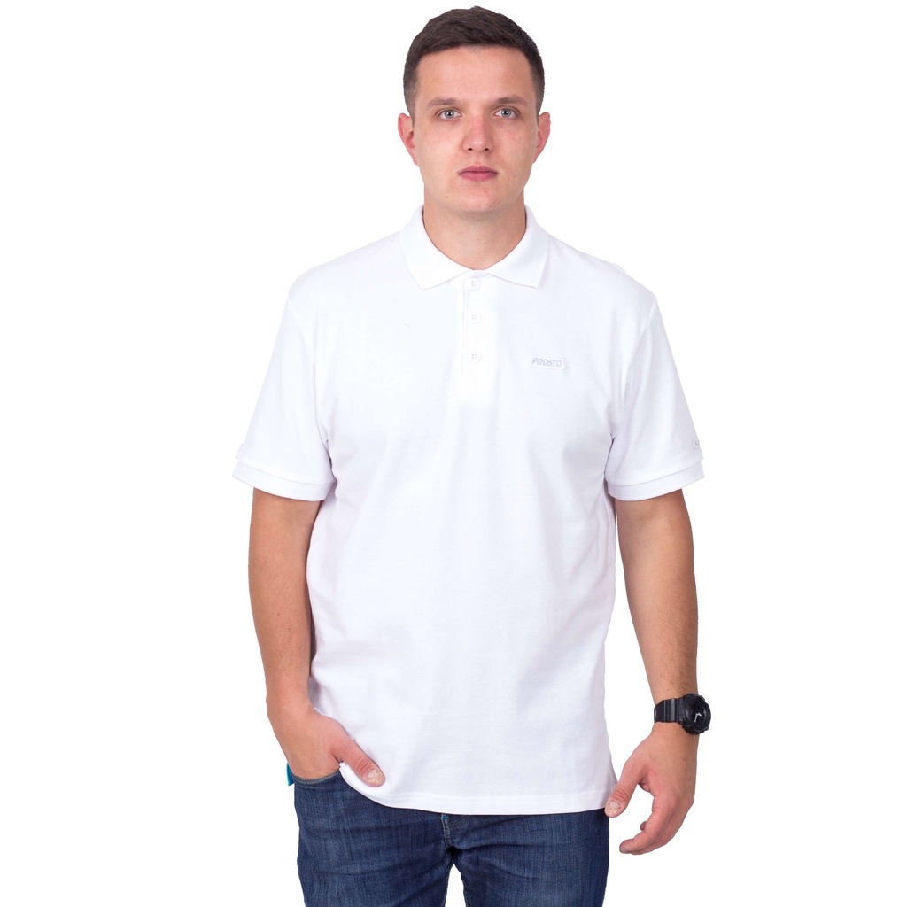 Koszulka Polo Prosto Coste White S