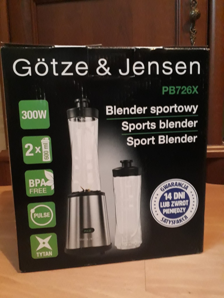 Blender kielichowy GÖTZE & JENSEN PB726X (Spor