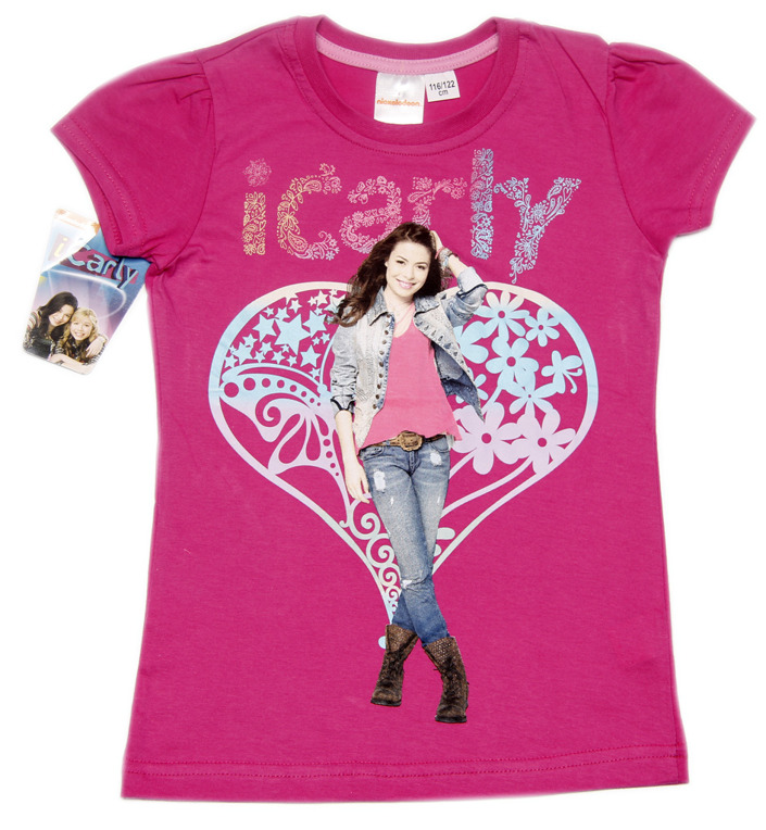 Koszulka t-shirt dla dziewczynki iCarly 116/122