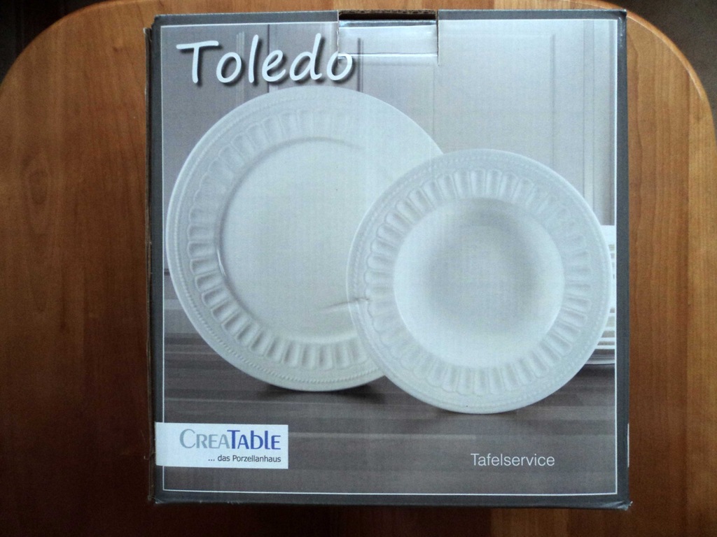 Komplet 12 talerzy firmy CREATABLE seria TOLEDO