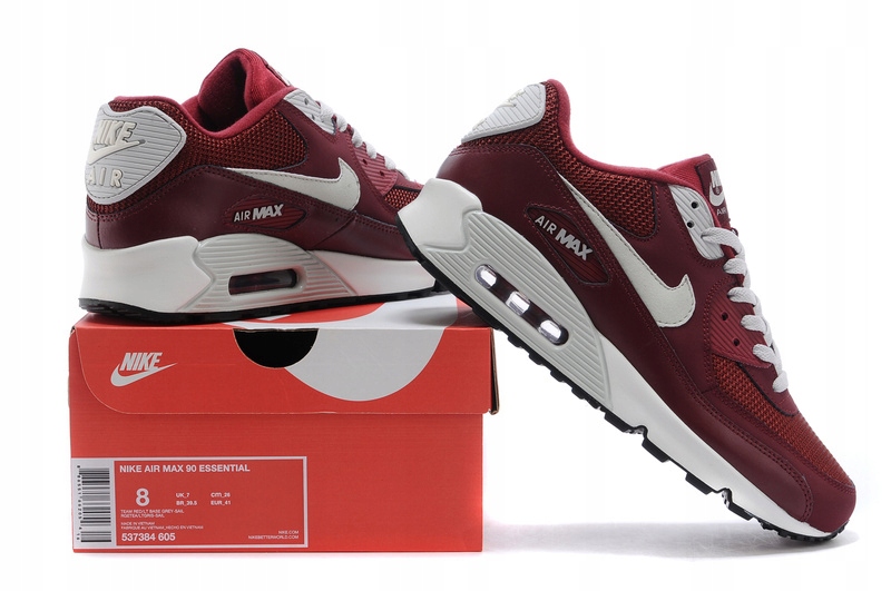 nike air max 90 bordo