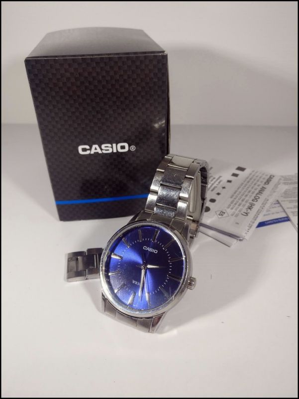 CASIO NIEBIESKA TARCZA MP-PCGM1-6+PUD