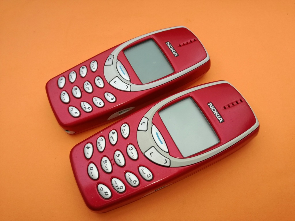 SLICZNA  NOKIA 3310 RED!!!