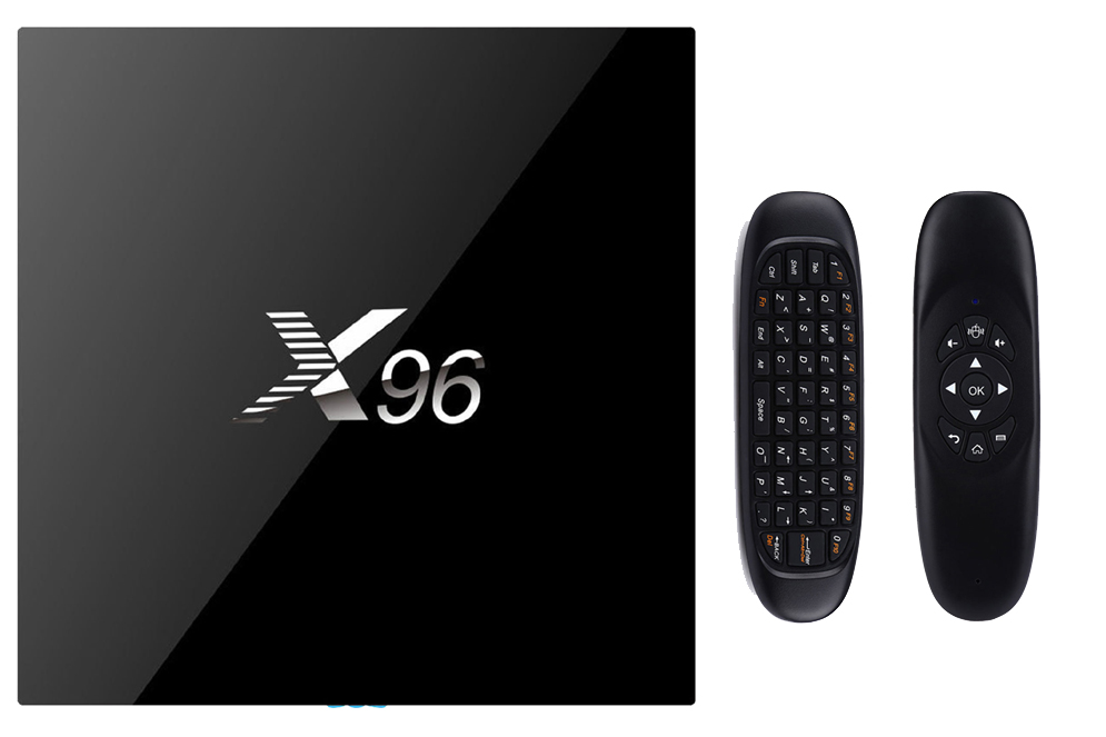 X96 S905X ANDROID6 TV BOX 4K 1/8GB+KLAWIATURA C120