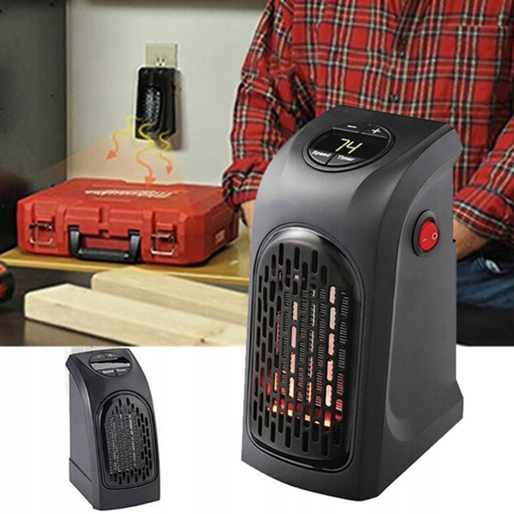 KOMPAKTOWY OGRZEWACZ POWIETRZA Rovus Handy Heater - 7645828036 ...
