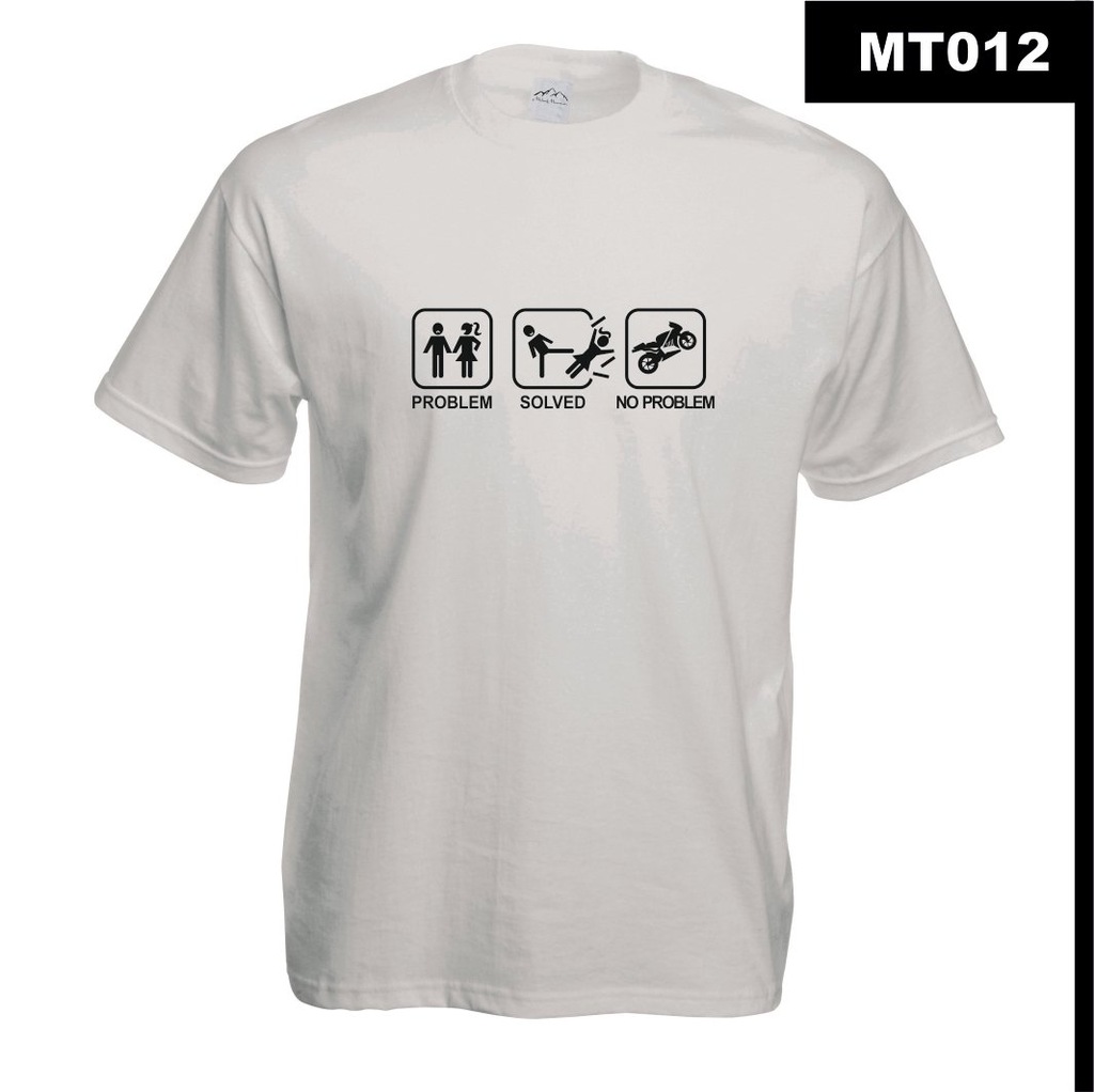 T-shirt z nadrukiem FREE ŚCIGACZ MT012M BL