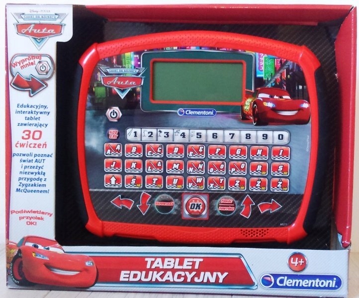 Tablet edukacyjny Clementoni Cars Zygzak 60277