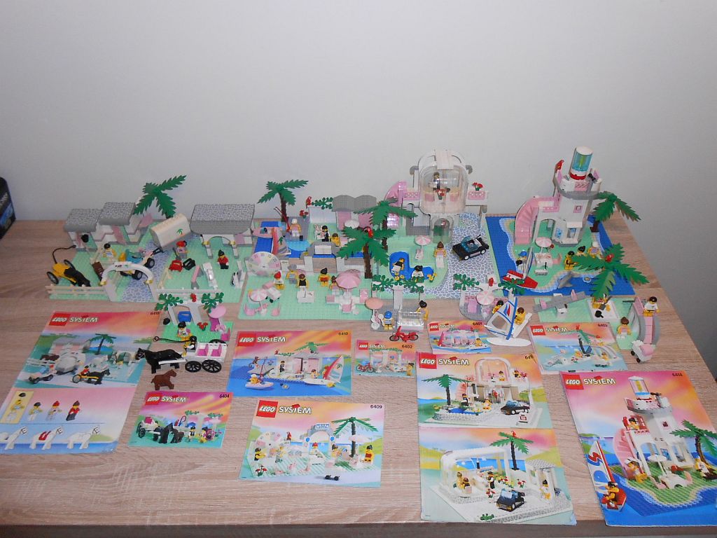 Lego Paradisa Duża Kolekcja 6414 6416 6419 6410 ..