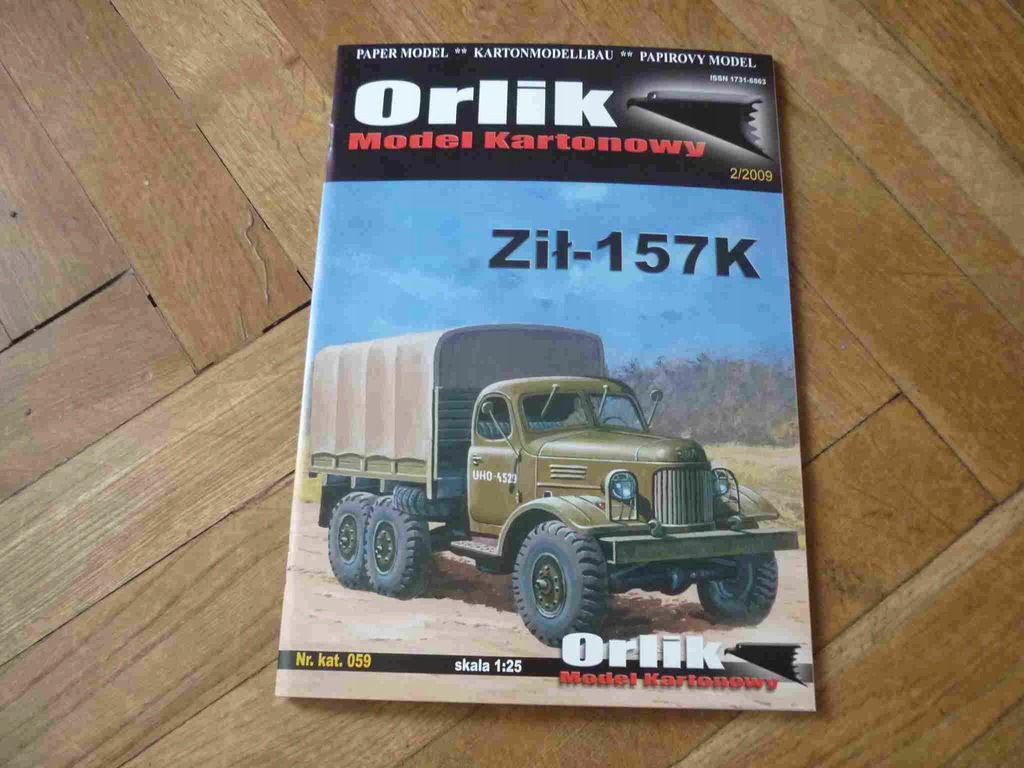 ORLIK nr 59 samochód ZIŁ 157K
